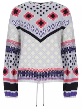 Джемпер вязаный с узором