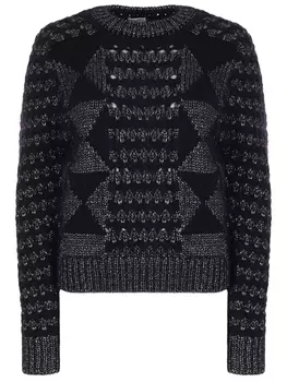 Джемпер вязаный SAINT LAURENT