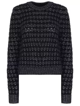 Джемпер вязаный SAINT LAURENT