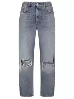 Джинсы хлопковые BALENCIAGA