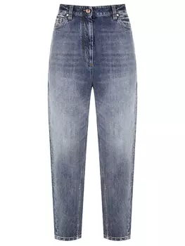 Джинсы хлопковые BRUNELLO CUCINELLI