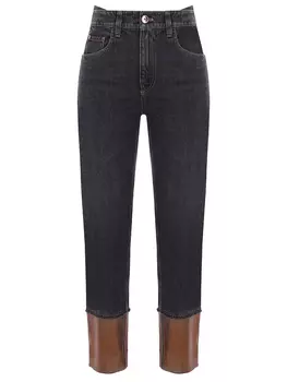 Джинсы хлопковые BRUNELLO CUCINELLI