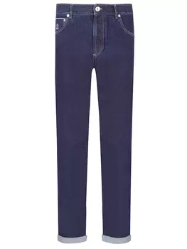 Джинсы хлопковые BRUNELLO CUCINELLI