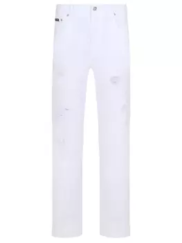 Джинсы хлопковые DOLCE & GABBANA