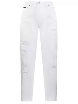 Джинсы хлопковые DOLCE & GABBANA