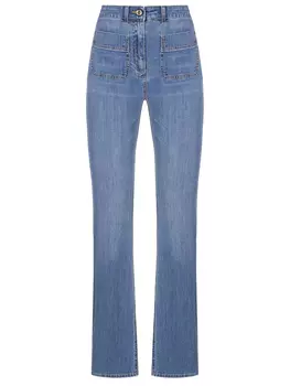 Джинсы хлопковые ELISABETTA FRANCHI