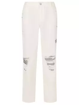 Джинсы хлопковые ERMANNO SCERVINO