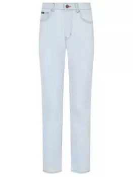 Джинсы хлопковые Moms Slim Stretch Sky Blue