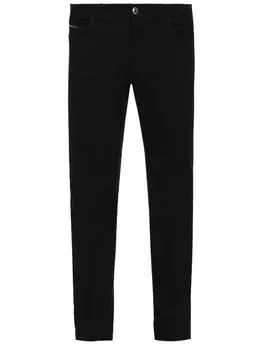 Джинсы хлопковые прямого кроя