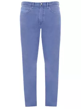 Джинсы хлопковые прямого кроя