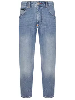 Джинсы хлопковые Straight Cut PHILIPP PLEIN
