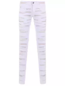 Джинсы хлопковые зауженные