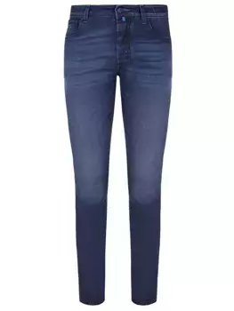 Джинсы хлопковые зауженные