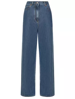 Джинсы из хлопка и лиоцелла VALENTINO