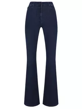 Джинсы-клеш хлопковые