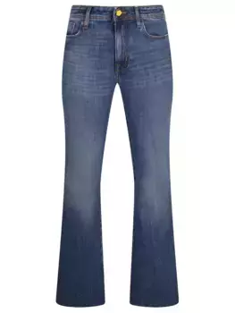 Джинсы-клеш хлопковые