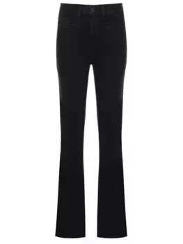 Джинсы-клеш хлопковые