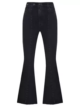 Джинсы-клеш хлопковые 3X1