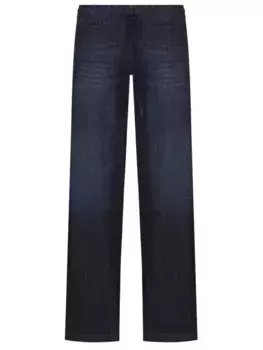 Джинсы-клеш хлопковые