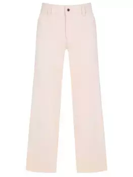 Джинсы-клеш хлопковые