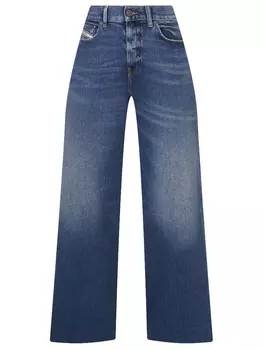 Джинсы-клеш хлопковые DIESEL