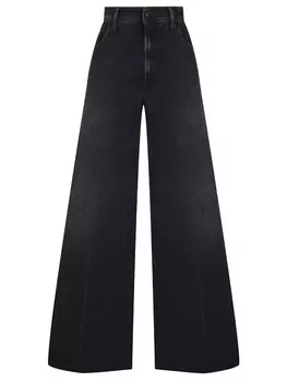 Джинсы-клеш хлопковые JACOB COHEN