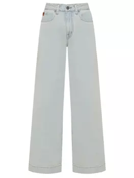 Джинсы-клеш хлопковые JACOB COHEN