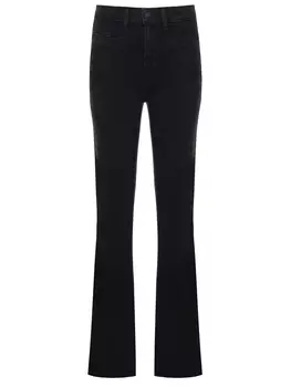 Джинсы-клеш хлопковые PAIGE