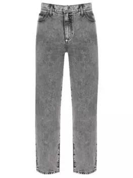 Джинсы Mom Fit хлопковые