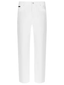 Джинсы Mom Fit хлопковые