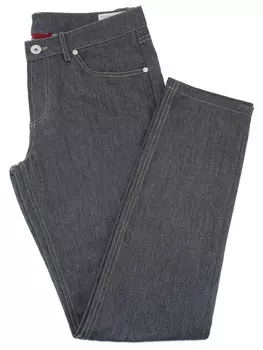 Джинсы однотонные BRUNELLO CUCINELLI