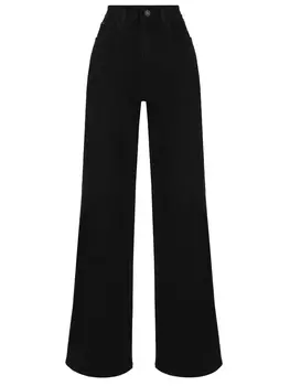 Джинсы-палаццо хлопковые