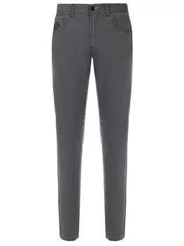 Джинсы прямого кроя хлопковые