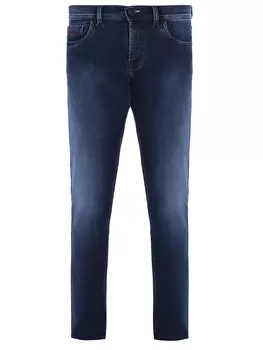 Джинсы прямого кроя хлопковые