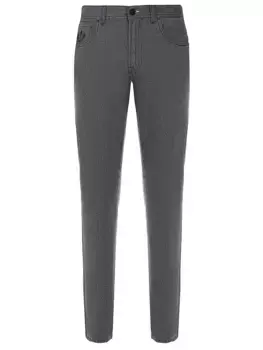 Джинсы прямого кроя хлопковые