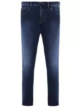 Джинсы прямого кроя хлопковые