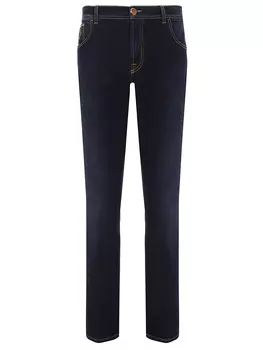 Джинсы прямого кроя хлопковые