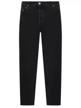 Джинсы Regular Fit хлопковые BRUNELLO CUCINELLI