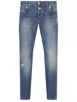 Джинсы Regular Fit хлопковые BIKKEMBERGS