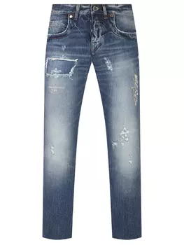 Джинсы Regular Fit хлопковые BIKKEMBERGS