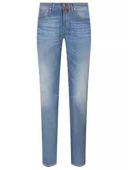 Джинсы Regular Fit хлопковые JACOB COHEN