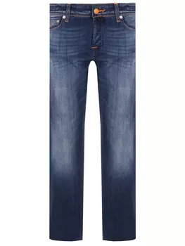 Джинсы Regular Fit хлопковые JACOB COHEN