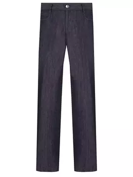 Джинсы Regular Fit из хлопка и льна ZILLI