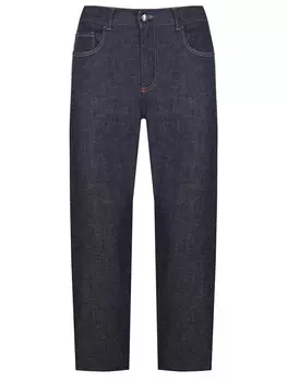 Джинсы Regular Fit из хлопка и лиоцелла CANALI
