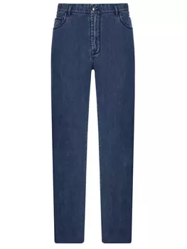 Джинсы Regular Fit из хлопка и лиоцелла CANALI