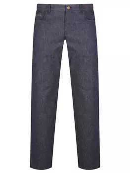 Джинсы Regular Fit из хлопка и шерсти ZILLI