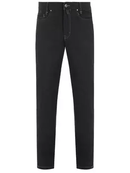 Джинсы Regular Fit из хлопка и шерсти CORTIGIANI