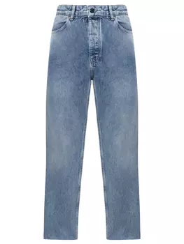 Джинсы Relaxed Fit из хлопка и лиоцелла Akron BOSS