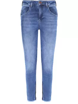 Джинсы skinny укороченные