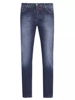 Джинсы Slim Fit хлопковые